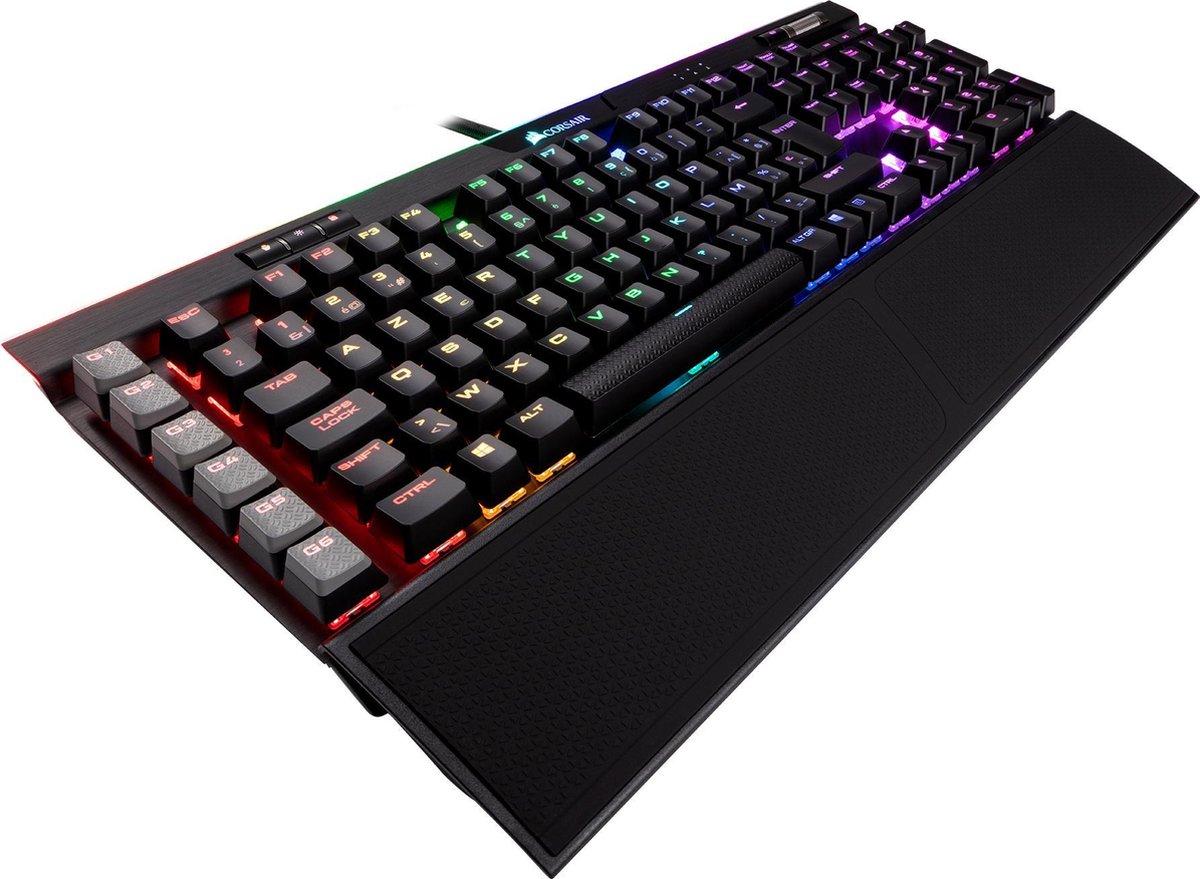 CORSAIR Clavier Gamer Mécanique K95 RGB Platinum Cherry MX Speed - AZERTY  (CH-9127014-FR)