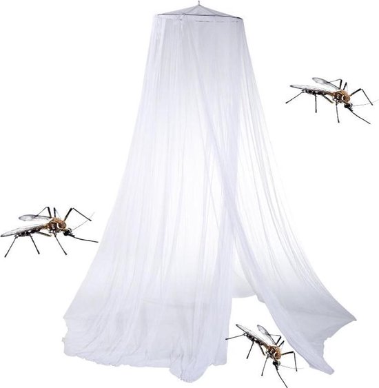 voor Over het Bed – Klamboe – Muggen Net – Geschikt voor 1 Persoons Bed... | bol.com