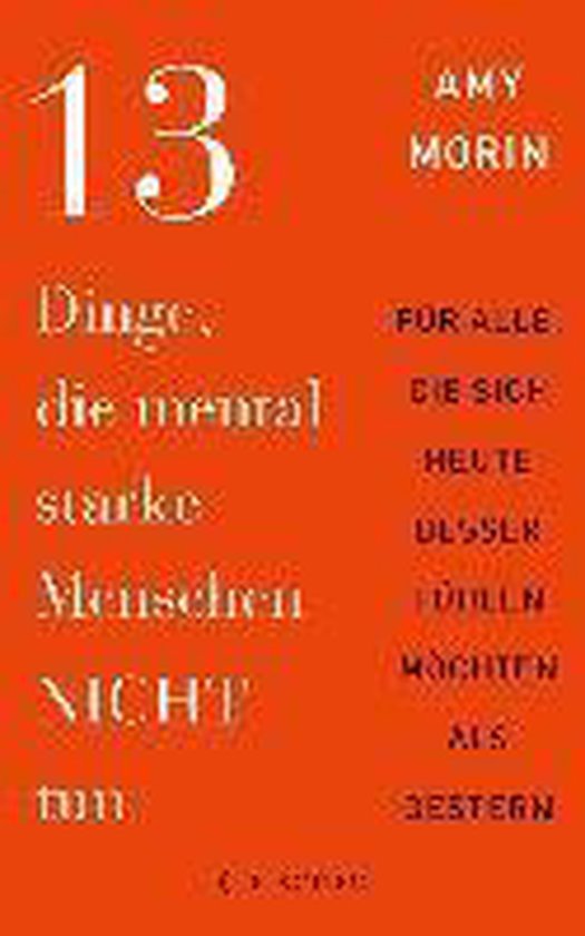 13 Dinge, die mental starke Menschen NICHT tun - cover