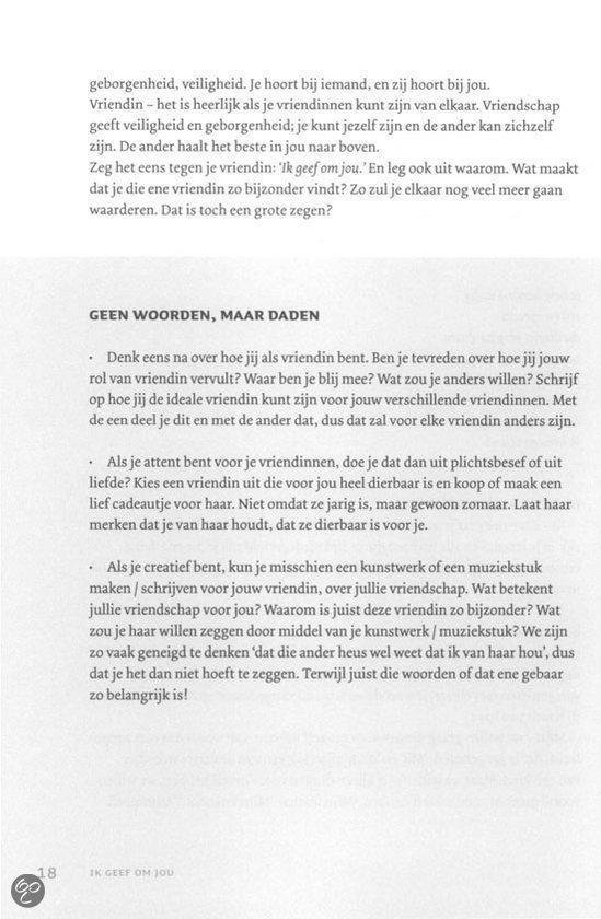 Ik geef om jou