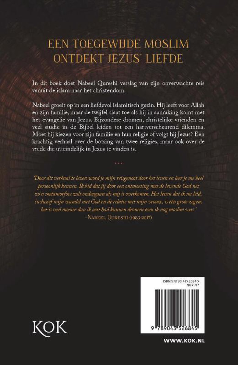 Ik zocht Allah en vond Jezus - back cover