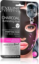 Eveline Cosmetics Charcoal Deeply Moisturizing Face Sheet Mask
