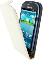 Mobiparts Premium Flip Case Samsung Galaxy S3 Mini White