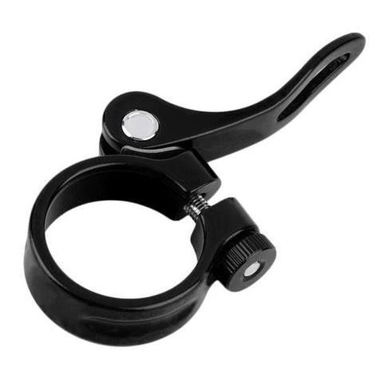 Collier De Serrage Pour Selle Vélo 38 Mm – Levier Rapide Antidérapant, Alu Costaud, Sans Outil