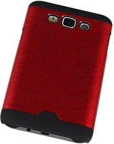 Lichte Aluminium Hardcase voor Galaxy E5 Rood