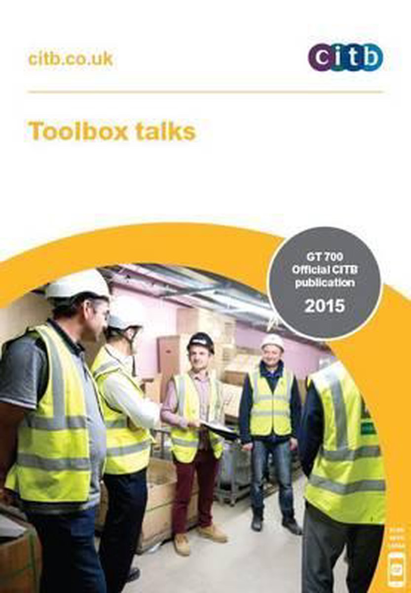 Toolbox Talks 9781857514070 Citb Boeken bol