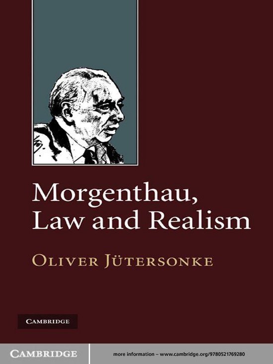 Morgenthau, Law and Realism - cover