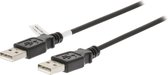 USB 2.0 Cable USB A Male - USB A Male 1.00 m Black