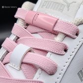 Beste Veters Roze veters Elastische veters Magneet veters Veters 100 cm . bol
