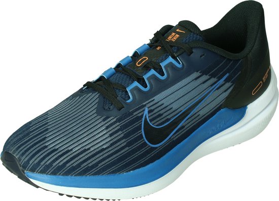 Nike air winflo 9 in de kleur blauw.