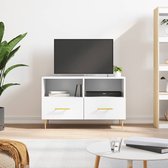 The Living Store TV-meubel - s - TV-meubels - 80 x 36 x 50 cm - Wit