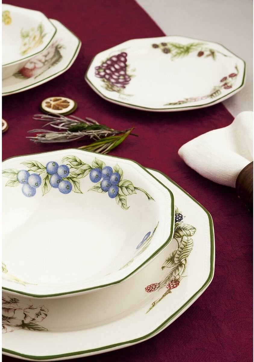 Dyb tallerken Churchill Victorian Orchard Keramik Jedilni servis