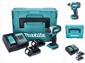 Makita DTD 152 SYJ accu slagmoersleutel 18 V 165 Nm + 2x oplaadbare accu 1,3 Ah + lader + Makpac