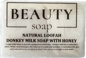 Beauty Soap - Pompoenvezel zeep - Ezelmelk Honing - 100% Handmade - Natuurlijk