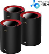 Cudy M3000 Mesh WiFi - Wifi 6 - 3000Mbps - 3-pack - 2.5G - AX3000 - Wifi gigabit - Mesh solution - Home Mesh