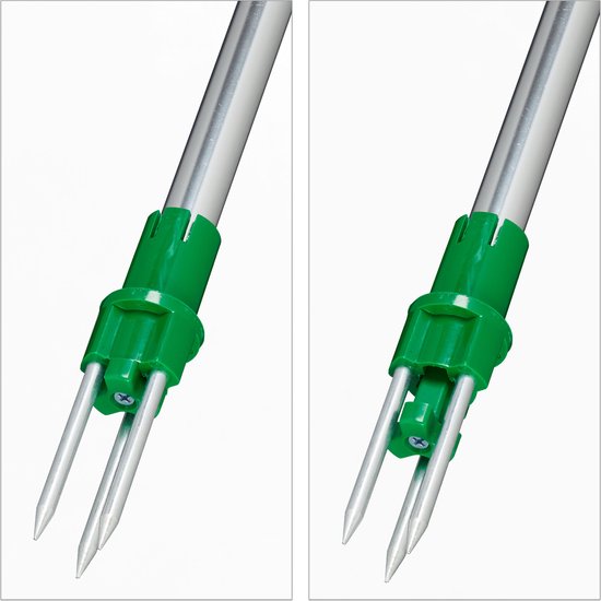 onkruidtrekker met tuinafvalzak - waterdicht - onkruidsteker - lange steel - 99 cm van Kinzo Garden — afbeelding 5