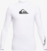 Quiksilver - UV-Zwemshirt met lange mouwen voor mannen - All time - Wit - maat M