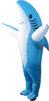 Opblaasbaar haai kostuum | Carnaval | Met ingebouwde ventilator