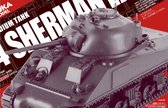 Asuka U.S. Medium Tank M4 Sherman Late + Ammo by Mig lijm