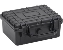 vidaXL - Beschermende - materiaalkoffer - 27x24,6x12,4 - cm - zwart