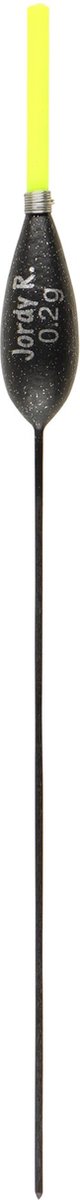 Reniers Fishing Dobber Jordy Black - Maat : Geel 0.60g