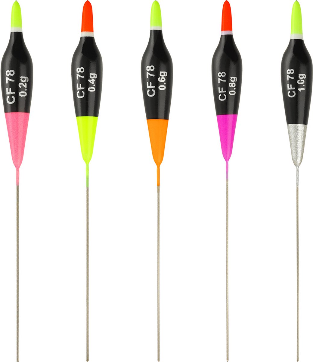 Concept Fishing dobber CF78 - Maat : Geel 0.20g