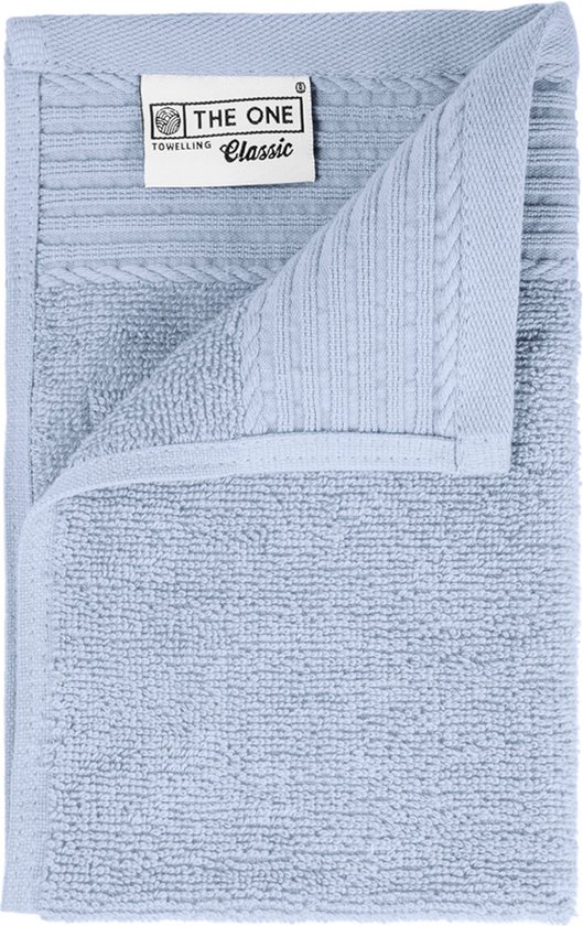 The One Towelling Deluxe Babypakket - 9 Delig - Baby cadeaupakket - 100% Gekamd katoen - Lichtblauw — afbeelding 2
