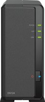 Synology DS124 ROUGE 6 To (1x 6 To)