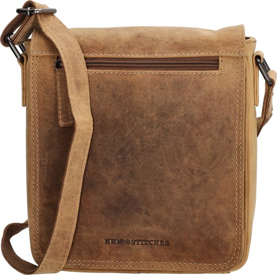 Hide & Stitches Idaho Messengerbag / Schoudertas - Bruin