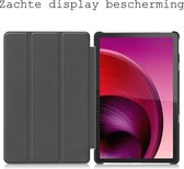 Hoesje Geschikt voor Lenovo Tab M10 5G Hoes Case Tablet Hoesje Tri-fold - Hoes Geschikt voor Lenovo Tab M10 5G Hoesje Hard Cover Bookcase Hoes - Bloesem