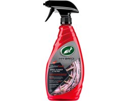 Turtle Wax HS Hyperfoam Wheel & Tyre Cleaner - Snel reagerende formule - Frist velgen op - Lost remstof, straatvuil en lichte ijzerafzettingen op - 680 ml