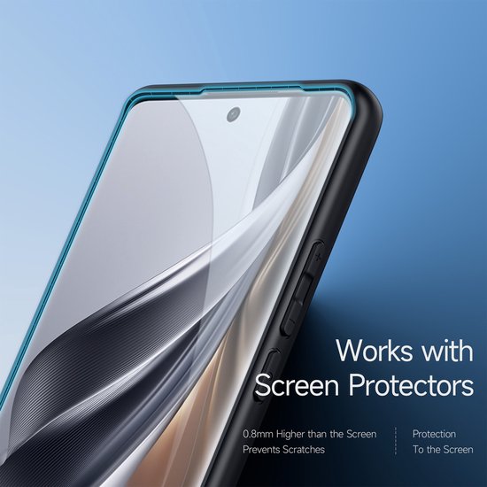 Dux Ducis Aimo adapté pour Oppo Reno 10/10 Pro - Coque arrière Zwart