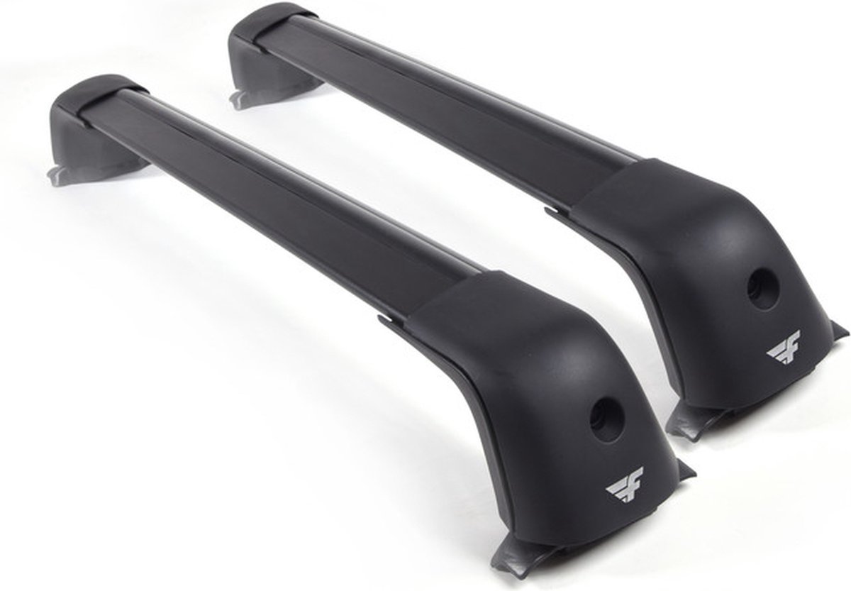 Dakdragers geschikt voor Peugeot 508 SW vanaf 2019 gesloten dakrailing - Aluminium - Hoog laadvermogen 100kg - Wingbar Zwart- Merk Farad