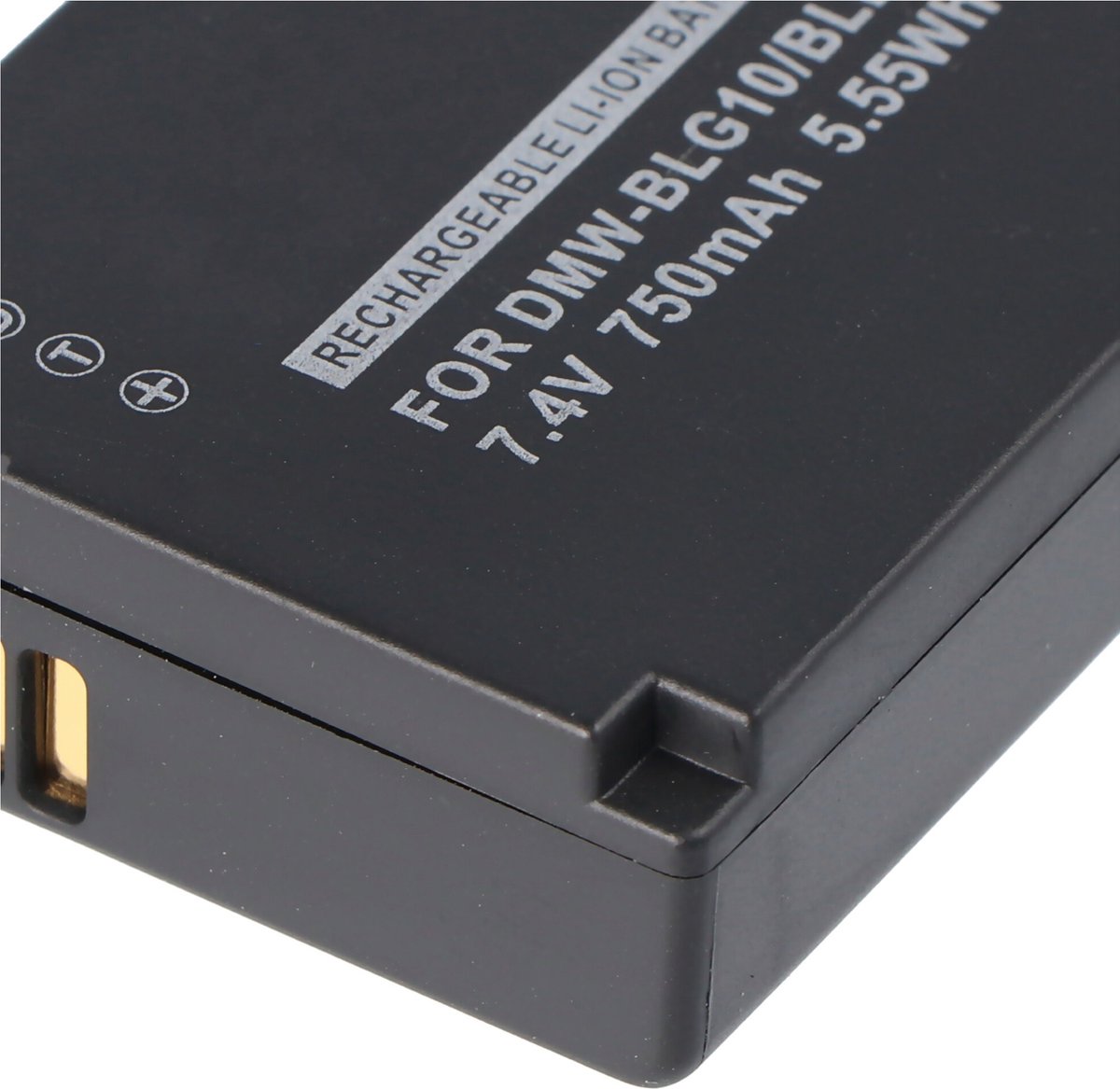 Panasonic DMW-BLG10 E-batterij, compatibele kwaliteitsbatterij met 750 mAh