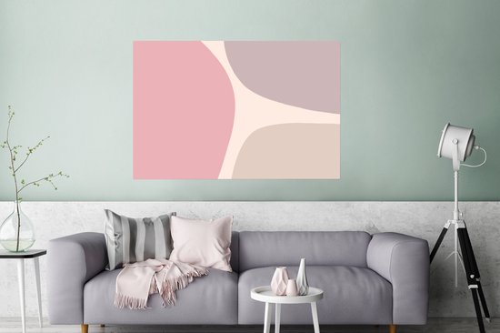 Poster Design - Pastel - Minimalisme - 120x80 cm