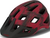 CUBE Fietshelm Badger - Endurahelm - 21 Ventilatiegaten - Antibacteriële Coolmax - Verstelbaar - EPS Double In-Mould - 59-63 cm - L - Rood