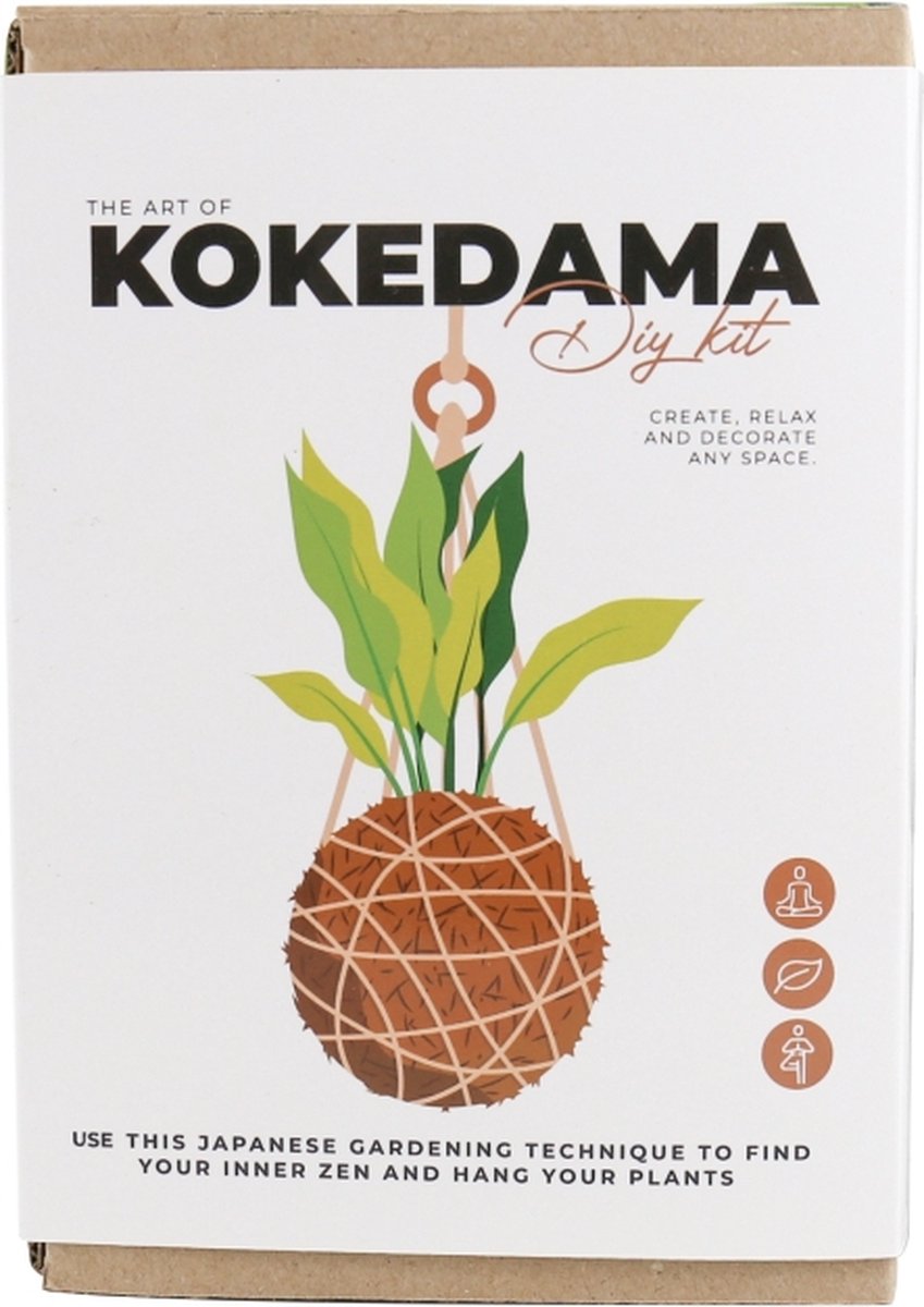 Technique pour faire un kokedama - L'art du kokedama
