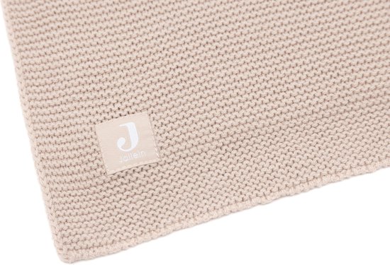 Jollein - Deken Ledikant 100x150cm Basic Knit - Dekentje Baby - Wild Rose van Jollein — afbeelding 2