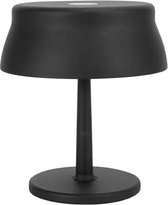 Luxus Tafellamp Touch Deluxe - Élodie - Zwart - H15 x Ø9 - Tafellamp - Terraslamp - Bureaulamp - LED - Oplaadbaar - Dimbaar - Draadloos - Industrieel en modern - Op batterijen - Nachtlamp voor de slaapkamer - Tafellamp voor binnen en buiten