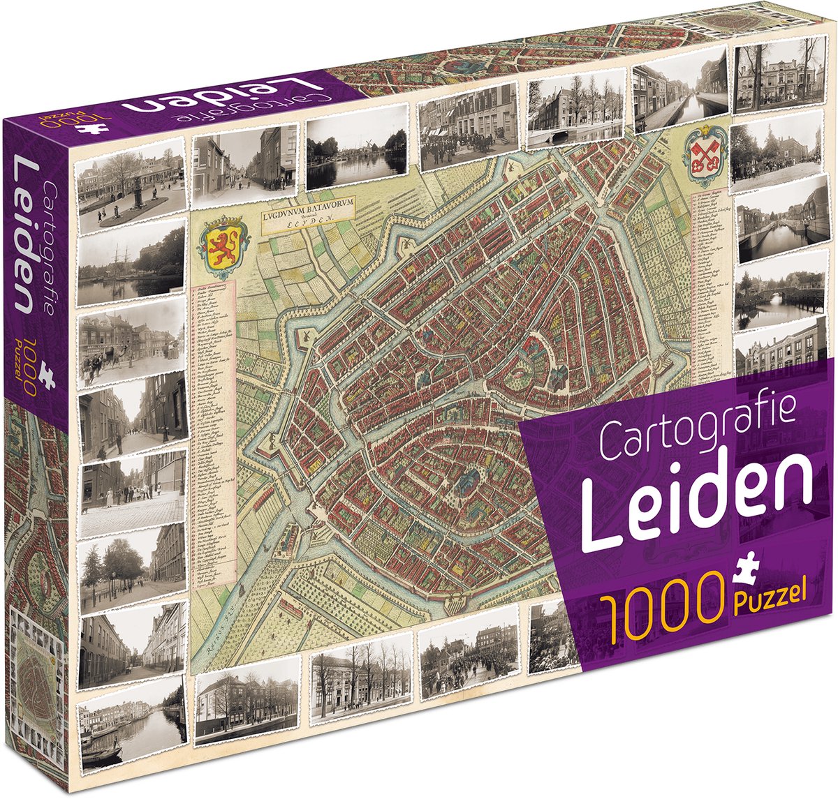 Leiden Cartografie Puzzel (1000 stukjes)