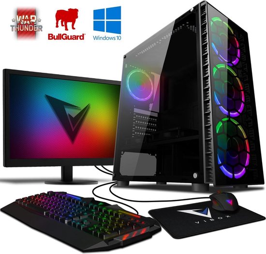 Vibox Gaming Desktop Stealth 1 - Game PC | bol.com