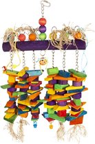 Kleurrijke houten speelmobiel - Speeltjes - Vogelspeelgoed - Benodigdheden