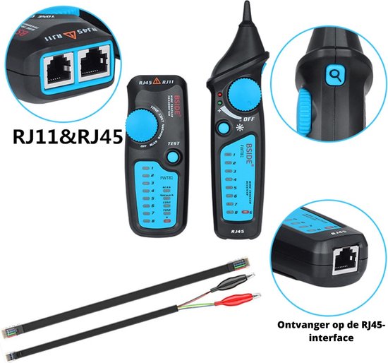 Velleman Traceur de cable avec generateur de tonalite VTTEST11N