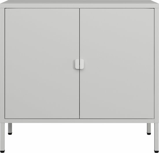 Armario De Oficina Hamina Con 3 Compartimentos Y 6 Puertas Acero 113 X 80 X 40 Cm Negro Encasa 74624536