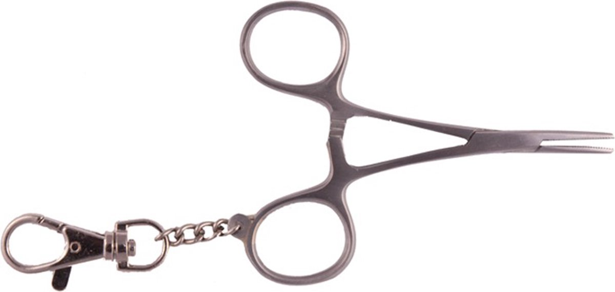 Goedkoopste Mini Kocher met Sleutelhanger Zilver | 9 cm | Roestvrij Staal | verpleegkundige accessoires