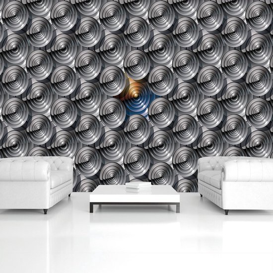 Papier peint photo - Papier Peint Intissé - Art 3D Abstrait - 254 x 184 cm