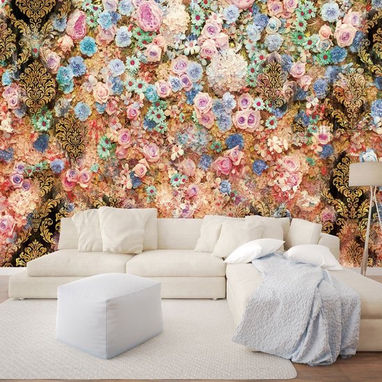 Runa Art Klimt Levensboom Schilderijen Huiskamer XXL Kleurrijk Abstract