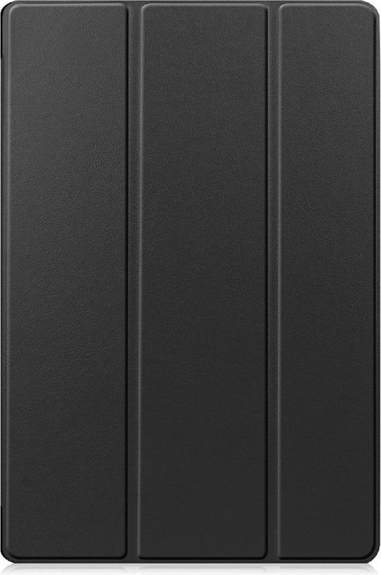 Samsung Galaxy Tab S9 Ultra Bookcase hoesje - Just in Case - Effen Zwart - Kunstleer