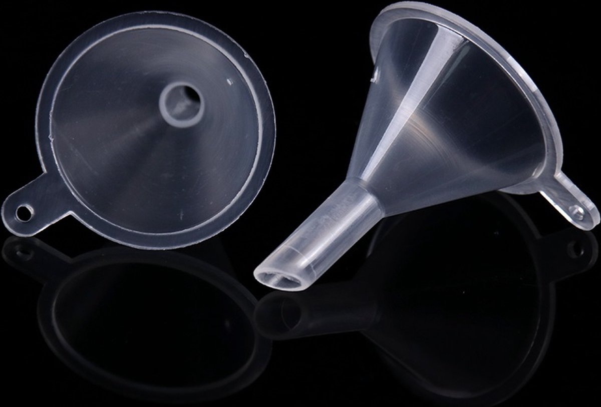 Metalen Mini Trechters - Set van 3 stuks voor Het Vullen van