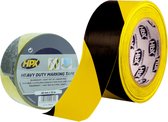 Zelfklevende hoogwaardige markeringstape  - geel/zwart 48mm x 33m